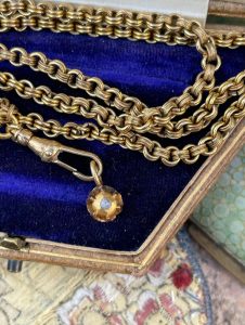 Tiny High Carat Gold & Diamond Charm