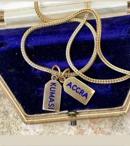 Vintage Deep Blue Enamel & 9ct Gold Charms Vintage Deep Blue Enamel & 9ct Gold Charms