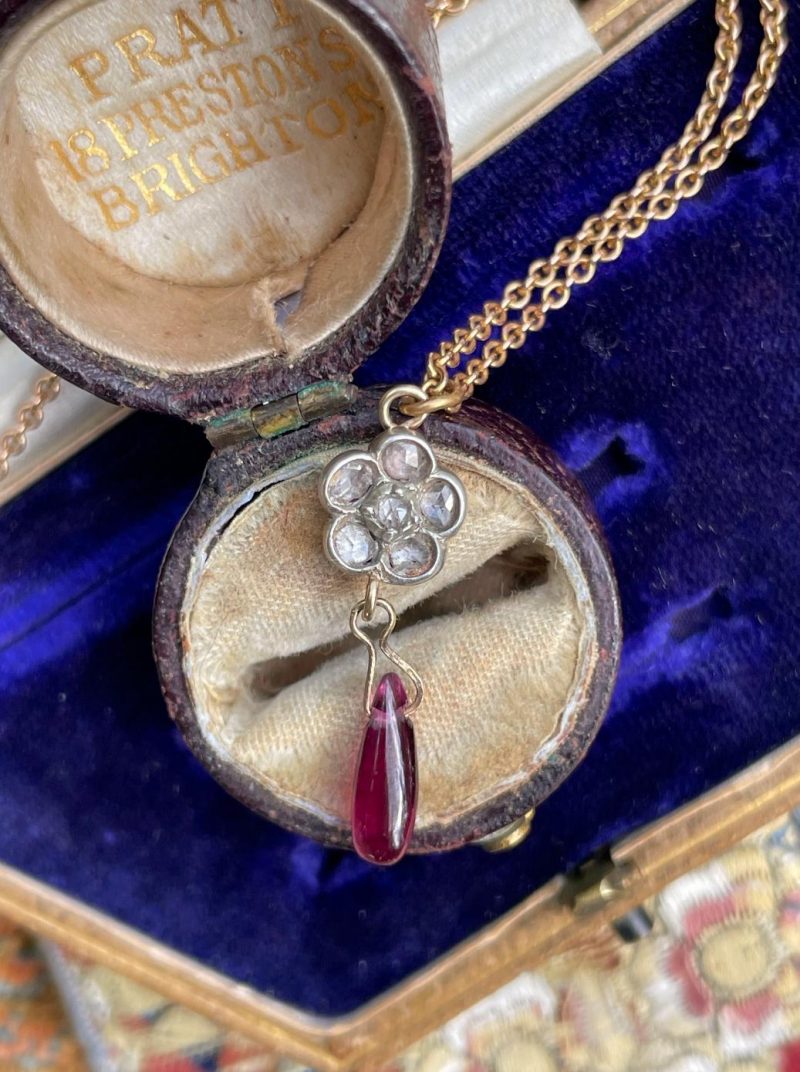 Antique Flower Conversion Charm